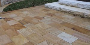 Teakwood Sandstone Tiles