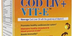 iOTH Cod Liver Oil Supplement with Vitamin E