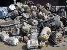 Electrical Motor scrap and HMS& aluminum