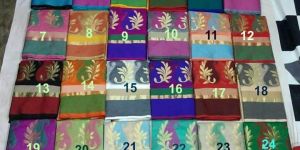 Banarasi Cotton Chanderi Mango Saree