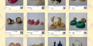 Various Silk Thread Jhumkas