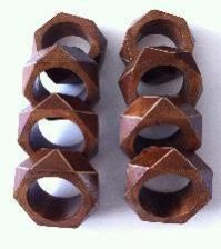 Wooden Napkin Rings