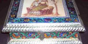 Silver Meena Box