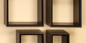 WS-02 wooden wall shelves