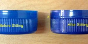 Plastic Closure Slitting Machine