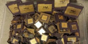 Pentium Pro Gold Ceramic Scrap