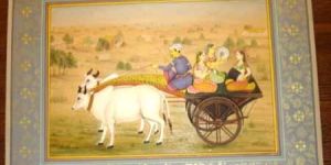 Travelling through Bull Paintings