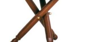 Leather Tripod Stool