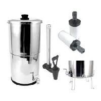 STAINLESS STEEL GRAVITY WATER FILTER