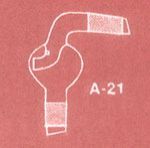 Splash Head : Sloping Pear Shape