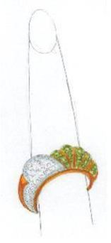 Green Island Diamond Rings