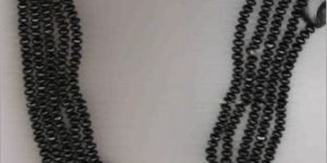 Black Tourmaline Button