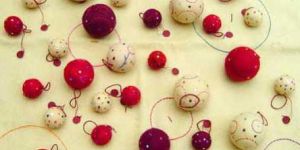 Felt Christmas Balls
