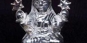 SC-07 Silver Laxmiji statue