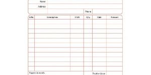 Bill Book Printing Services