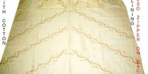 Silk Organza Bed Cover
