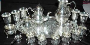 white metal utensils IL-0133