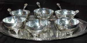 white metal utensils IL-0139