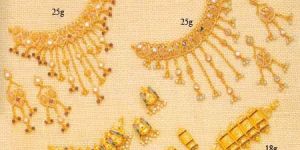 gold necklace set GNS-03