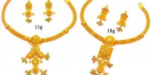 gold necklace set GNS-06