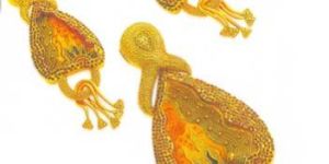 gold pendant set GPS-01