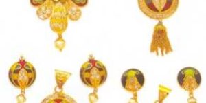 gold pendant set GPS-02