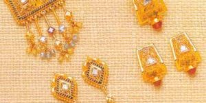 gold pendant set GPS-06