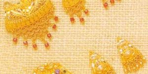 gold pendant set GPS-08