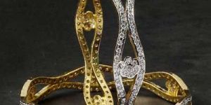 SB-02 silver bangles