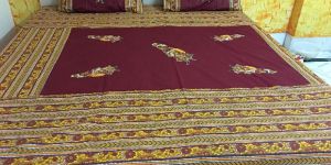 Patch Work Cotton Bedsheet