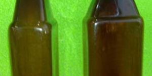 200ml Amber Pet Bottle Flat