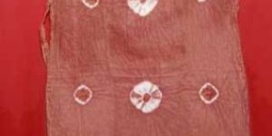 Tie & Dye Dark Brown Gown