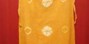 Tie & Dye Yellow Gown