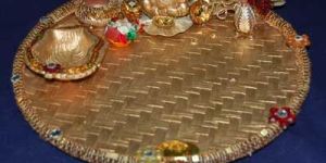 Decorative Pooja Thali (02)