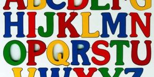 Alphabets and Numbers Tray