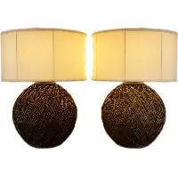 Cane Table Lamps