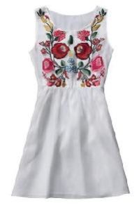 Embroidered Dress