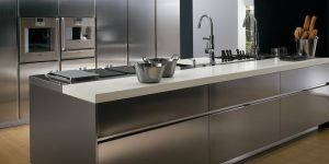 MODERN MODULAR STAINLESS STEEL KITCHEN
