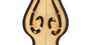Tea Light Holder Curve Design L