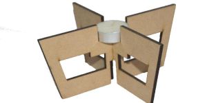 Tea Light Holder Rectengular