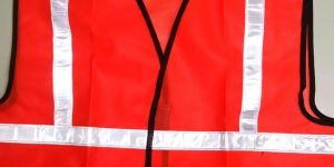 Reflective Jacket Commercial Qlty1 Band Colors Fl. Orange Green