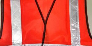 Reflective Jacket Good Qlty2 Band Colors Fl. Orange Green