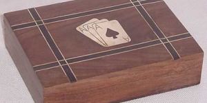 Wooden Playing Card Holder 05