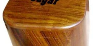 Wooden Sugar Container