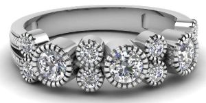 White Diamond Engagement Rings