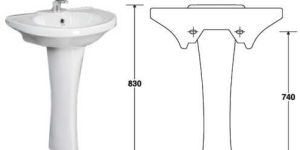 Wash Basin (Full Pedestal Basin)