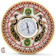Marbal Made Peacock Panted Watches