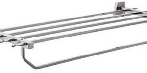 Chromed Brass Towel Shelf