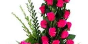 40 Pink Rose Flower Bouquet