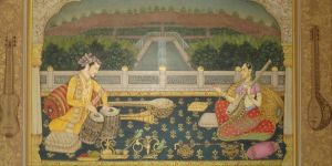 Mogul Miniature Painting